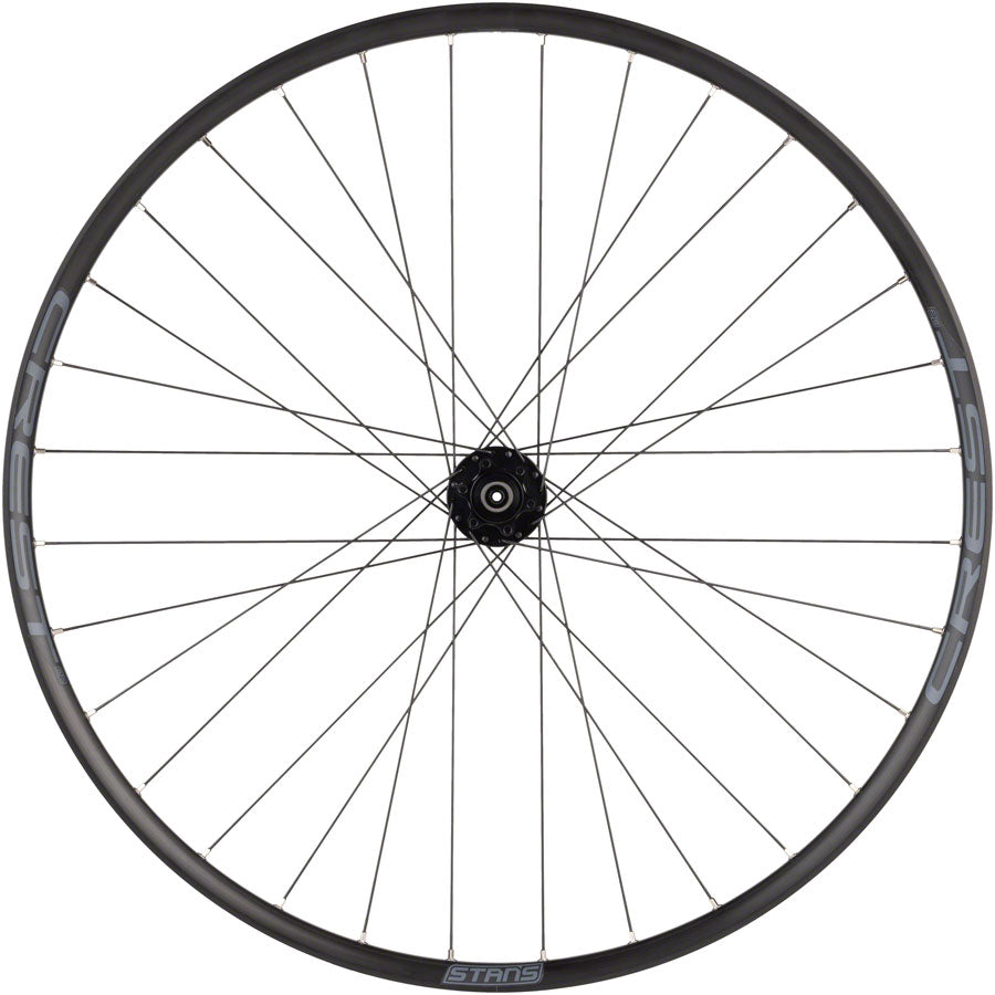 Stan's Crest S2 Front Wheel - 29" QR x 100mm 6-Bolt Black 32H