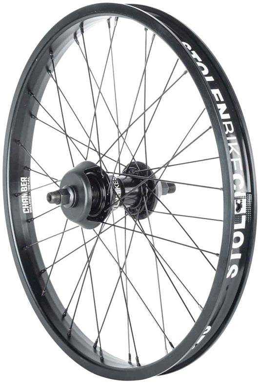 Stolen Rampage Pro Rear Wheel - 20" 14 x 110mm Rim Brake Freecoaster BLK 9T LHD