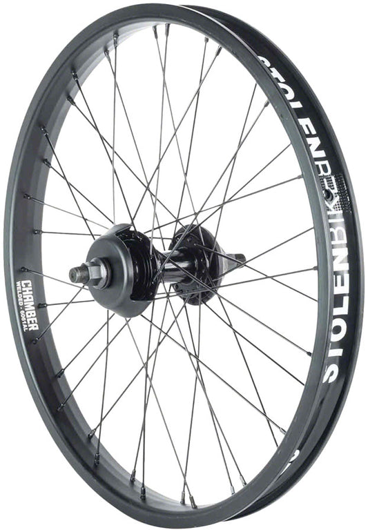 Stolen Rampage Pro Rear Wheel - 20" 14 x 110mm Rim Brake Cassette BLK 9T LHD