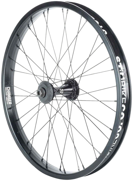 Stolen Rampage Pro Front Wheel - 20" 3/8" x 100mm Rim Brake Black