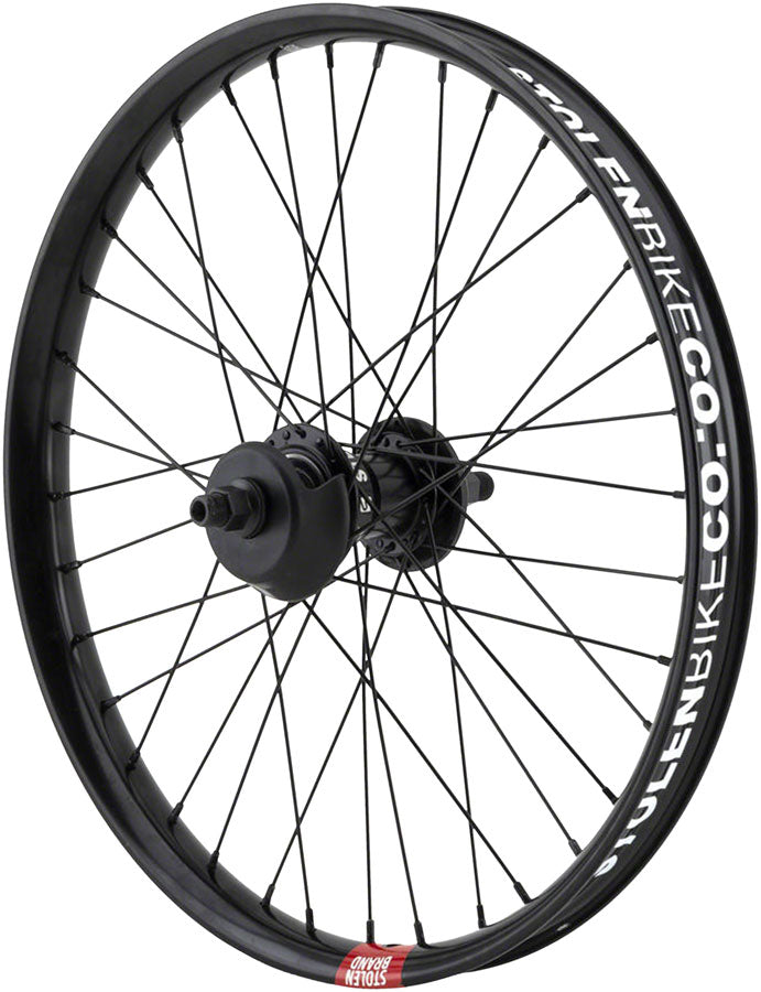 Stolen Rampage Pro Street Rear Wheel - 20" 14 x 110mm Brakeless Freecoaster BLK 9T LHD