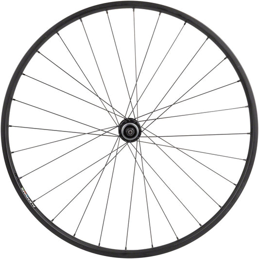 Quality Wheels Value Double Wall Series Disc Rear Wheel - 650b QR x 135mm Center-Lock HG10 BLK 28H