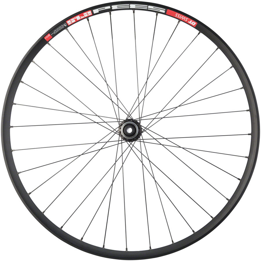 Quality Wheels Deore M610/DT E593 Rear Wheel - 27.5" 12 x 142mm Center-Lock HG 10 BLK 32H