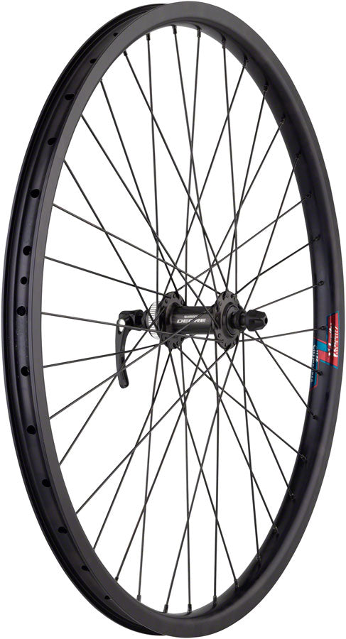 Quality Wheels Value HD Series Disc Front Wheel - 26" QR x 100mm Center-Lock BLK 36H