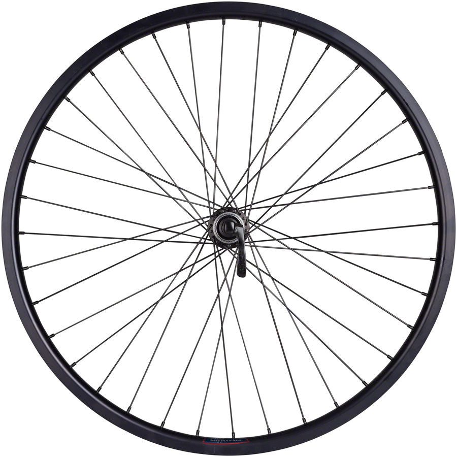 Quality Wheels Value HD Series Disc Front Wheel - 26" QR x 100mm Center-Lock BLK 36H