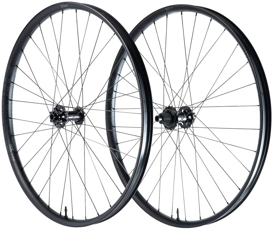 Industry Nine Hydra 2 Enduro S Wheelset - MX 29"F/27.5"R 15 x 110mm/12 x 148mm 6-Bolt Micro Spline BLK 32H