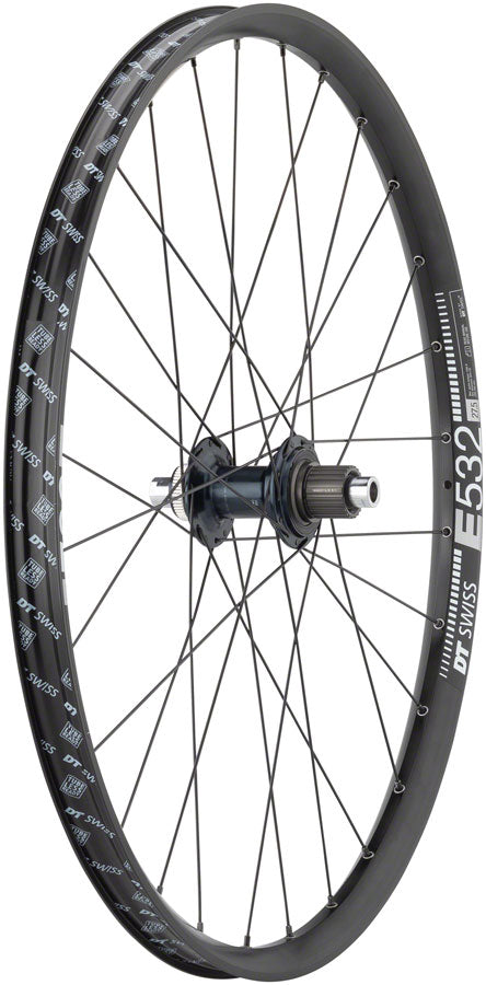 Quality Wheels Shimano SLX/DT E532 Rear Wheel - 27.5" 12 x 148mm Center-Lock Micro Spline BLK 28H