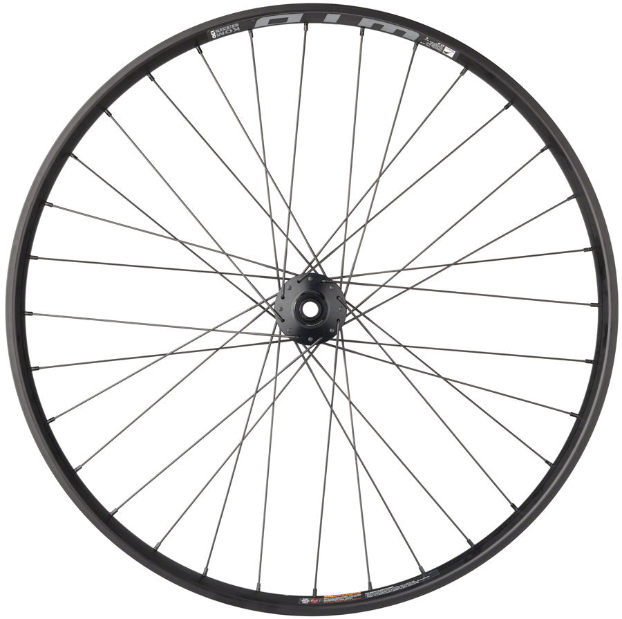 Quality Wheels DT 370 / WTB KOM Trail i30 Front Wheel - 27.5" 15 x 110mm 6-Bolt BLK 32H