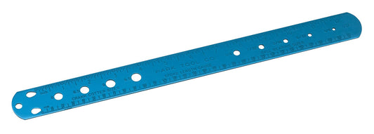Park Tool SBC-1 Spoke ruler Cotter and Ball Bearing Gauge