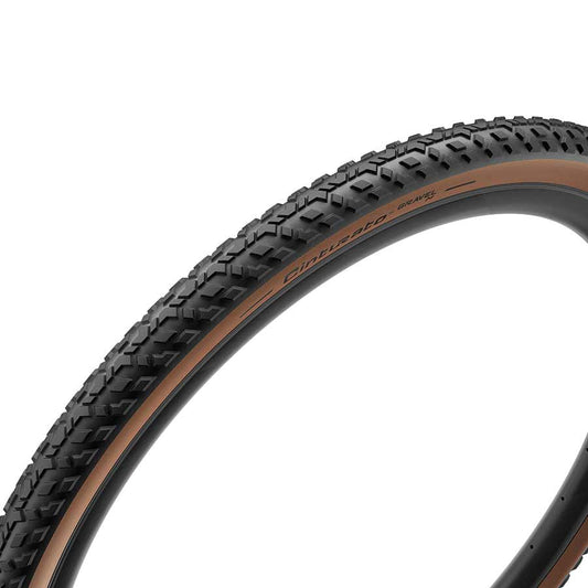 Pirelli Cinturato Gravel M Tire - 700 x 35 Tubeless Folding Classic Tan