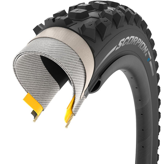 Pirelli Scorpion Enduro S Tire - 29 x 2.4 Tubeless Folding BLK HardWall SmartGrip Gravity
