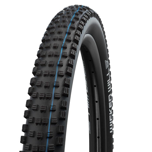 Schwalbe Wicked Will Mountain Tire 27.5"x2.40 Wire Tubeless Ready Addix Speedgrip Super Race TL Easy Transparent Sidewall