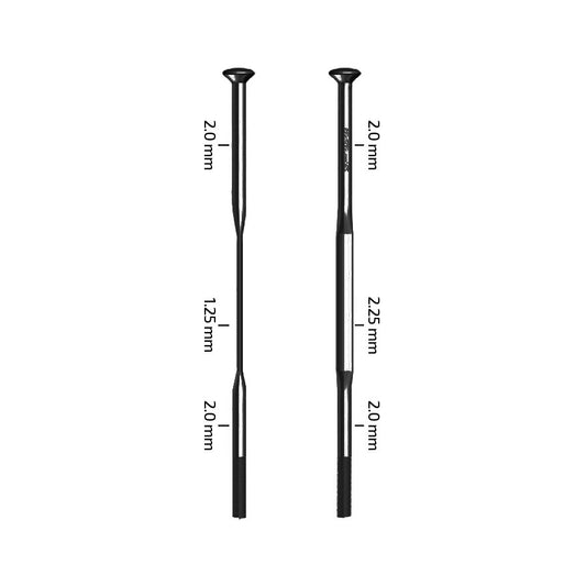 Zipp Sapim CX-Sprint Spokes Straight Pull Black 274mm 3pcs