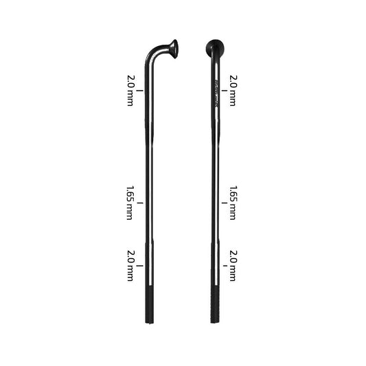 Zipp Sapim D-Light Spokes J-Bend Black 280mm 3pcs