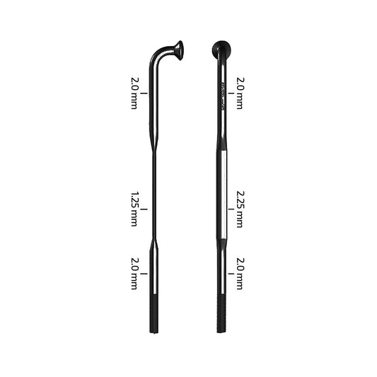 Zipp CX-Sprint Black J-Bend TCS Spokes Sapim CX-Sprint Black Length: 36+ 3pcs