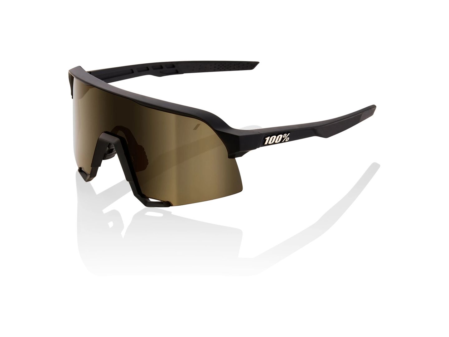 100% S3 Gold/Black Eyewear