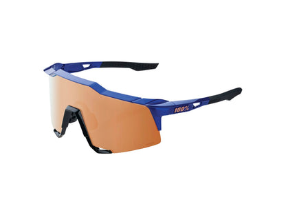 100% Speedcraft Sunglasses HiPER Blue/Copper Brown Eyewear