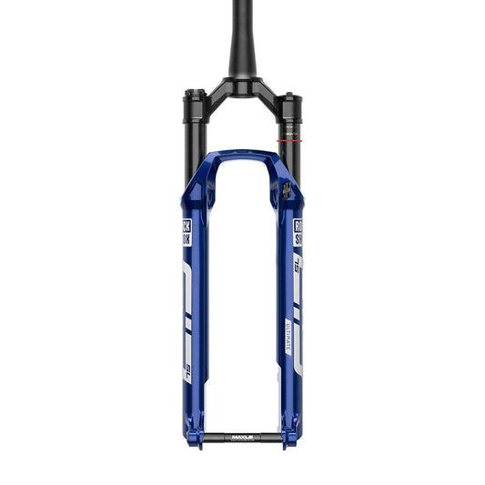 RockShox SID SL Ultimate Race Day 2 Suspension Fork - 29" 100 mm 15 x 110 mm 44 mm Offset Blue Crush 2P Remote D1