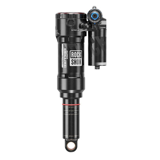RockShox Super Deluxe Ultimate C2 Rear shock 205x60 Shaft Eyelet: Trunnion Body Eyelet: Standard 0Neg/2Sleeve Tokens Reb25/Comp26 Lockout 4