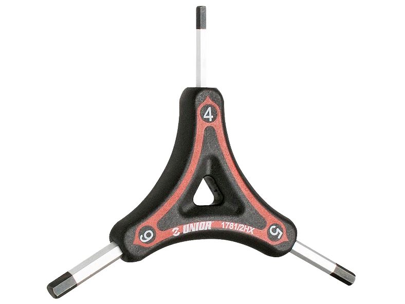 Unior 4,5,6mm Allen Y-Wrench Tool