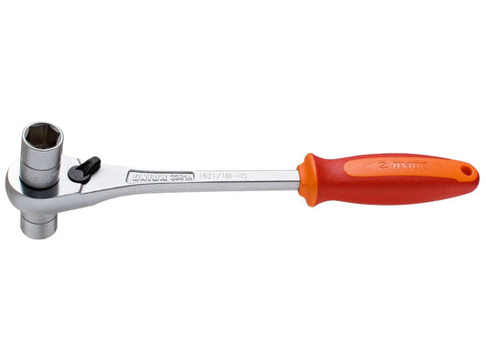 Unior Bottom Bracket Ratcheting Wrench 14/15mm Tool