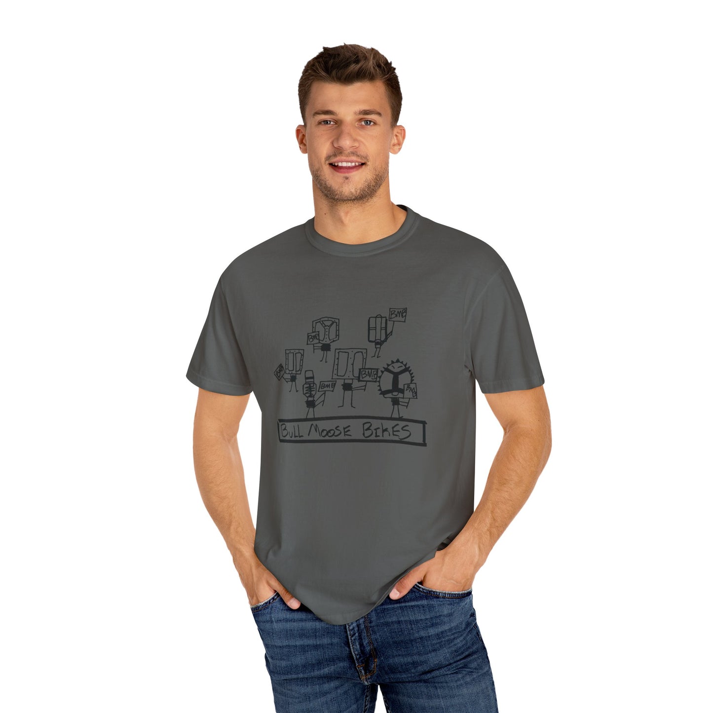 Unisex T-Shirt | Pedal Strike | Bull Moose Bicycles