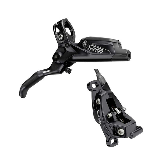 SRAM G2 RS Disc Brake Lever - Rear Hydraulic Post Mount Diffusion BLK Anodized A2