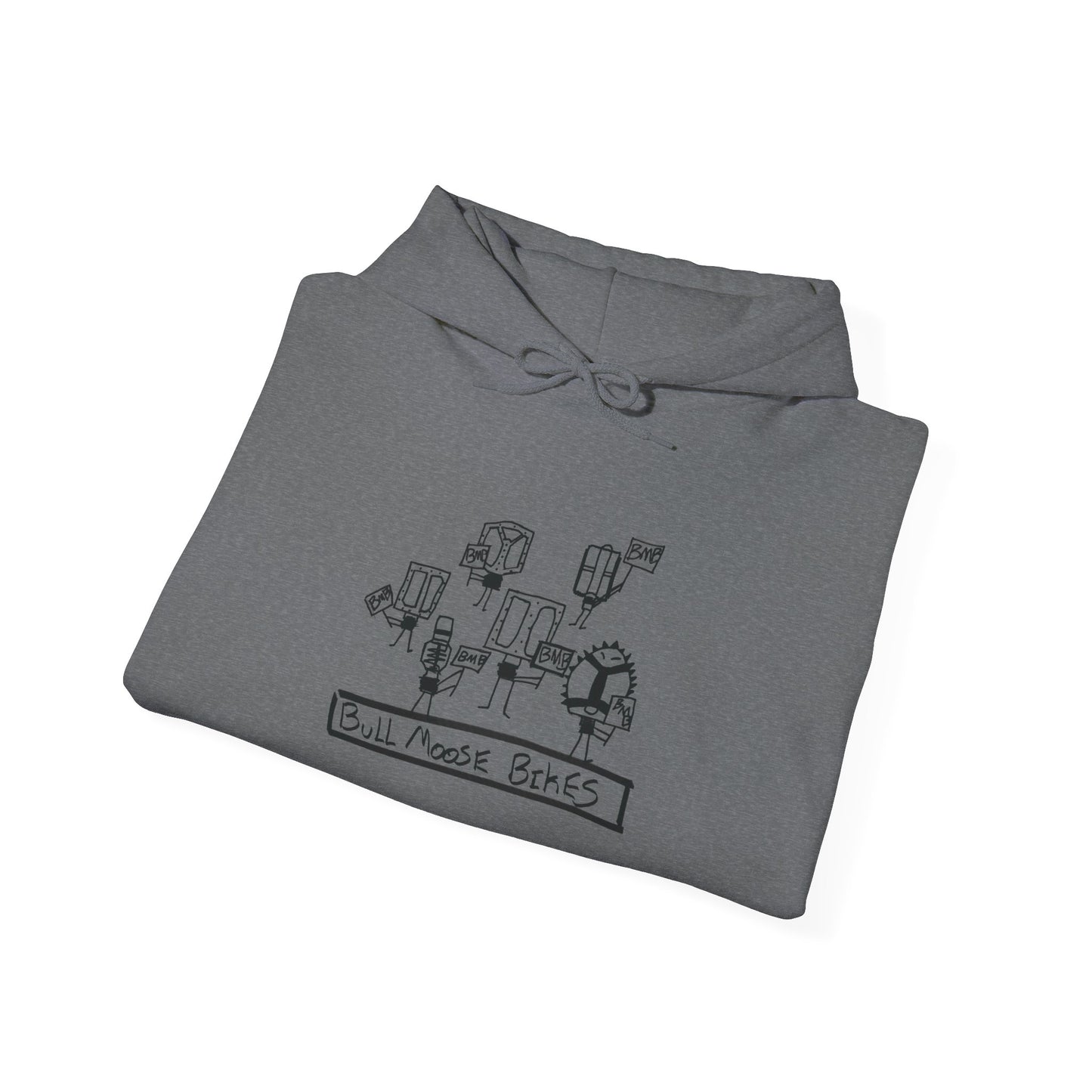 Unisex Hoodie | Pedal Strike | Bull Moose Bicycles