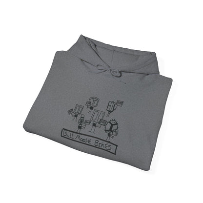 Unisex Hoodie | Pedal Strike | Bull Moose Bicycles