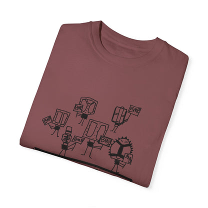 Unisex T-Shirt | Pedal Strike | Bull Moose Bicycles