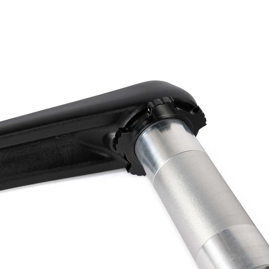 Seido Lyer Crankset Spindle: 30mm 30mm 175mm Black Road Disc Set