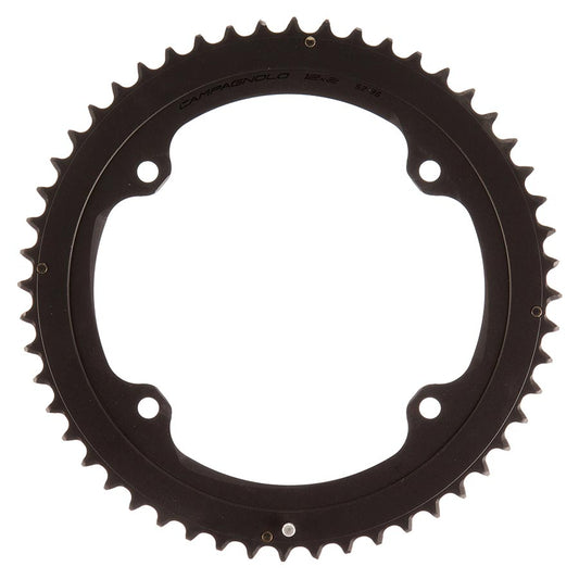 Campagnolo Record 12 Chainring Teeth: 52 Speed: 12 BCD: 145 Bolts: 4 Outer Aluminum Black FC-RE952
