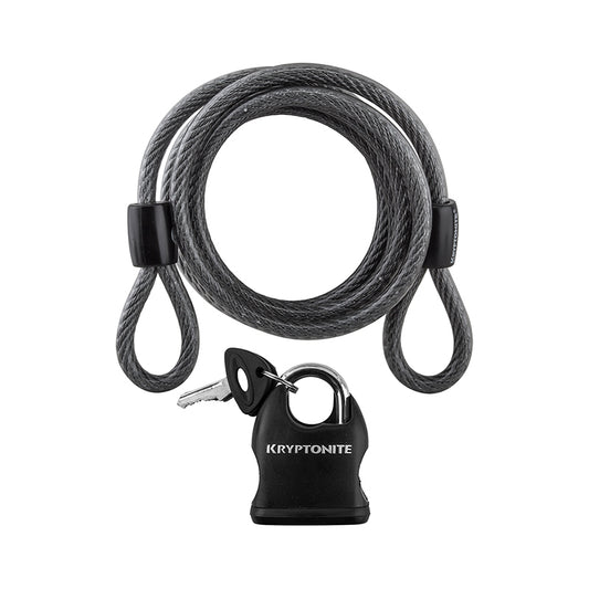 Kryptonite KryptoFlex Cable Lock with Key: 6' x 8mm