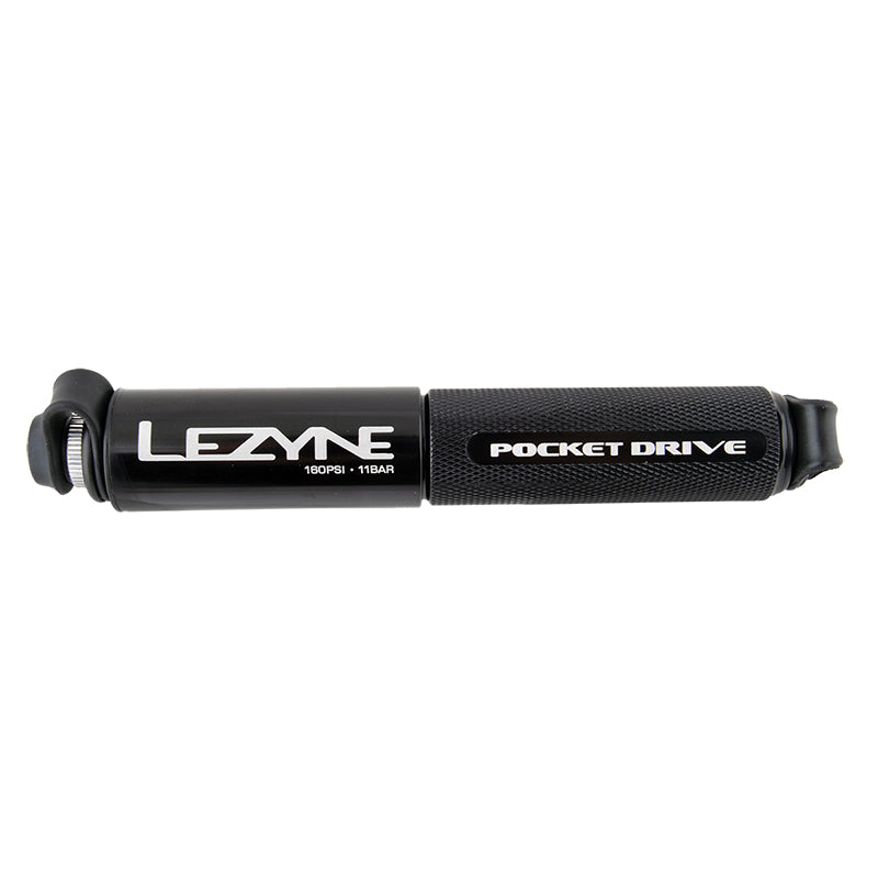 Lezyne Pocket Drive Frame Pump: Black