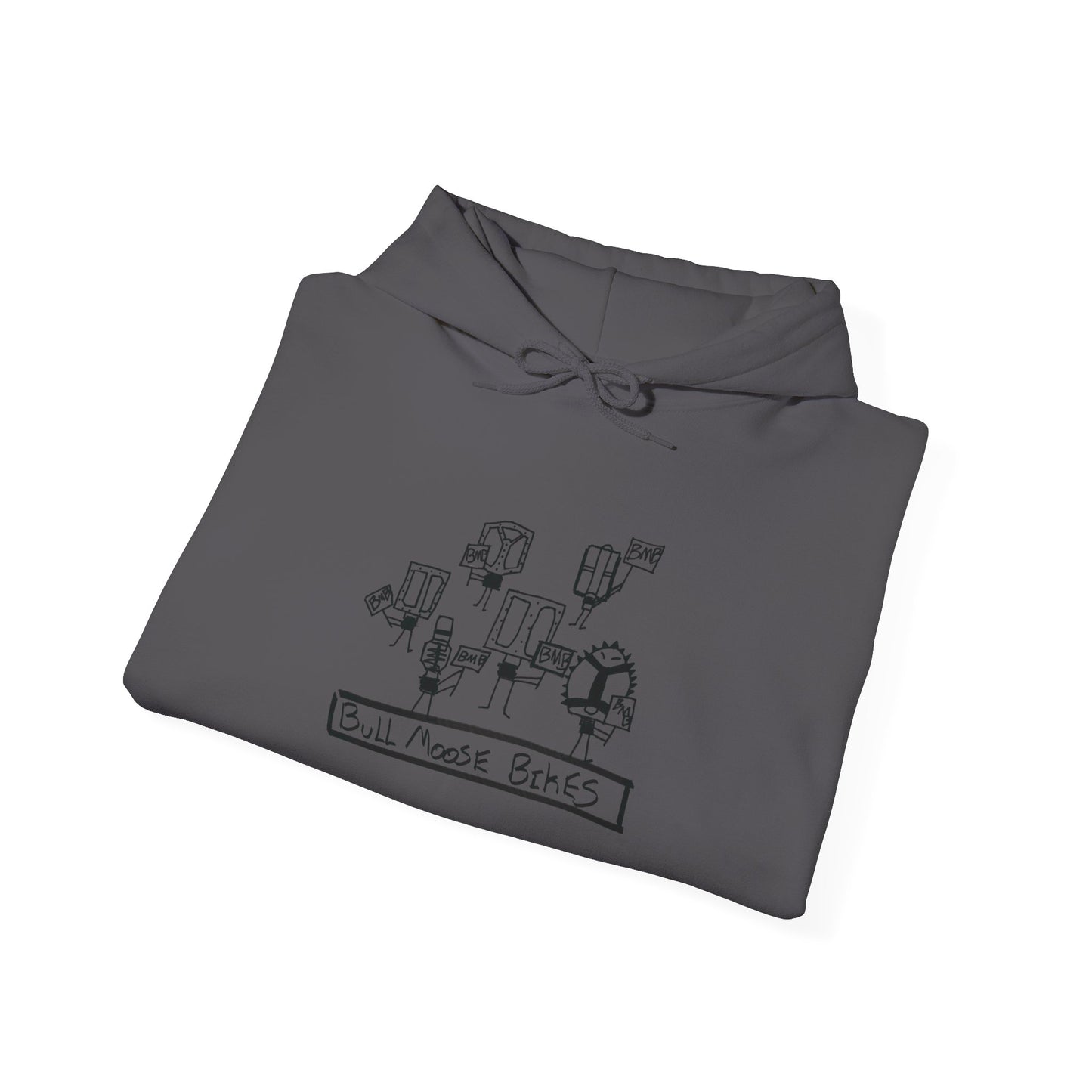 Unisex Hoodie | Pedal Strike | Bull Moose Bicycles
