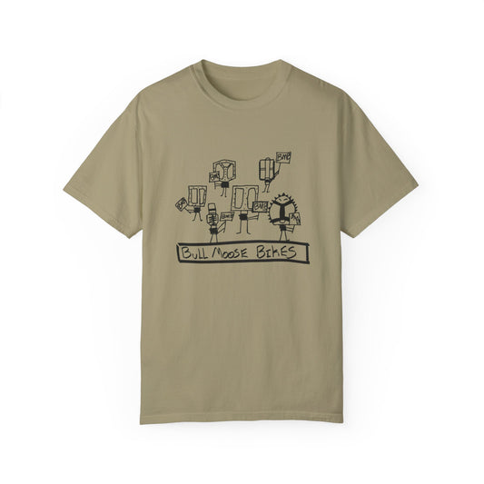 Unisex T-Shirt | Pedal Strike | Bull Moose Bicycles