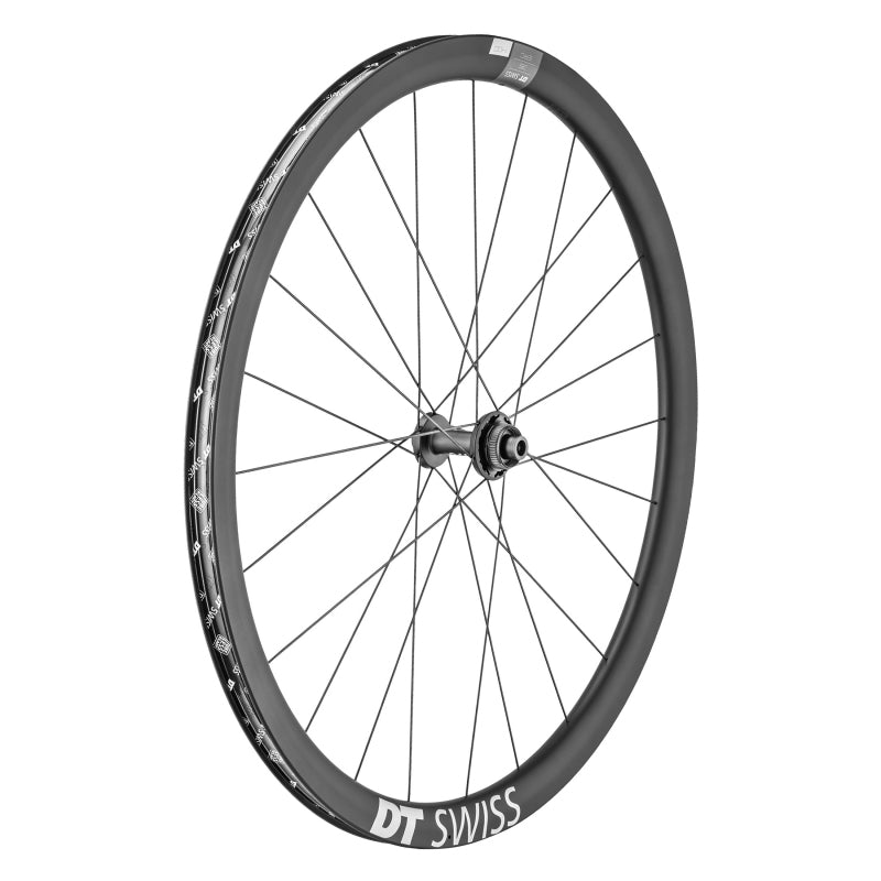 DT Swiss ERC 1400 DiCut 35 Front Wheel - 700 12 x 100mm Center-Lock Black