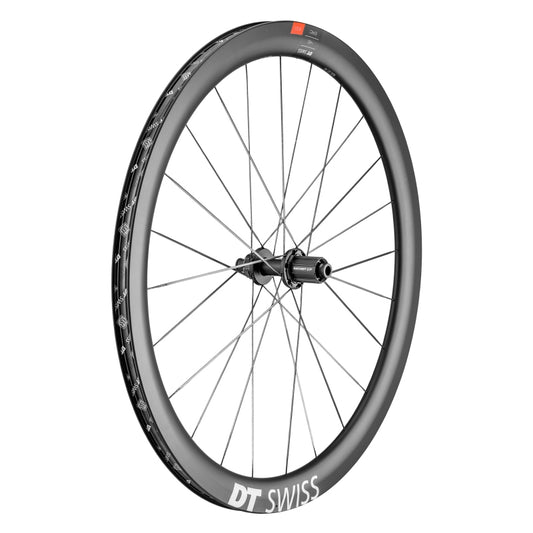 DT Swiss ERC 1100 DiCut 45 Rear Wheel - 700c 12 x 142mm Center-Lock HG11 Road/XDR Ratchet EXP 36 BLK