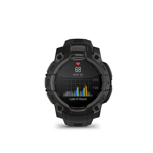 Garmin Instinct 3 GPS Smartwatch - 45mm AMOLED Black/Black