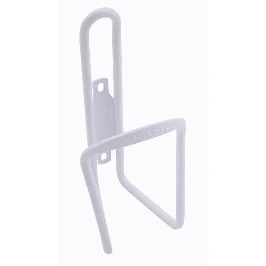 Planet Bike Alloy 6.2mm Water Bottle Cage - Aluminum White