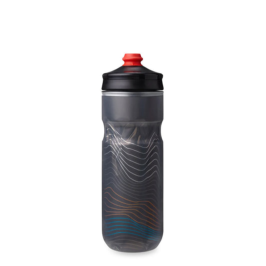 Hydrapak Polar Surge Ascent Insulated Water Bottle - 20oz Black