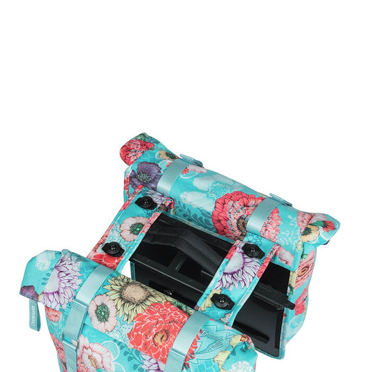 Basil Bloom Pannier 35L Blue