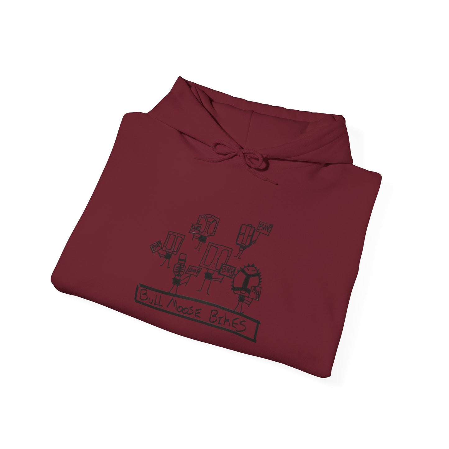 Unisex Hoodie | Pedal Strike | Bull Moose Bicycles