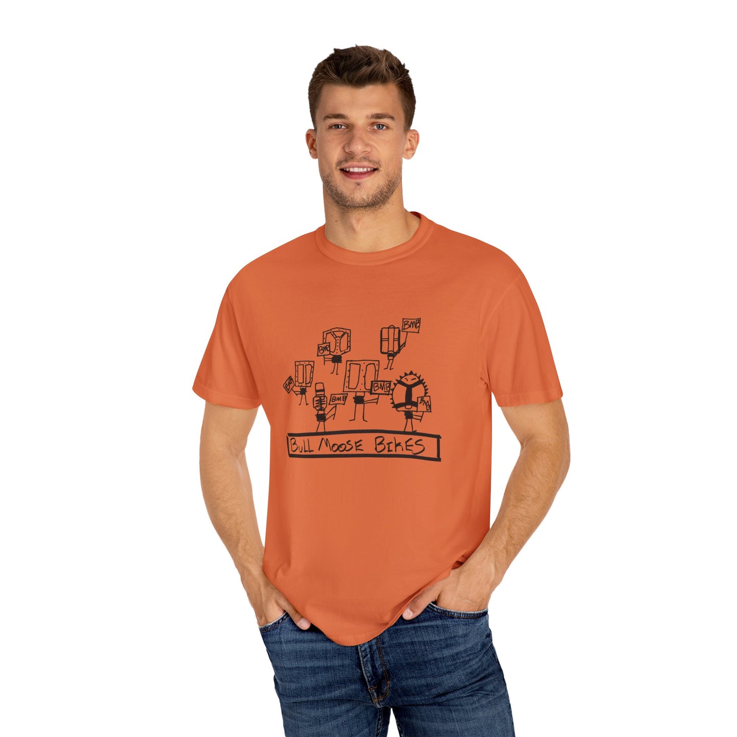 Unisex T-Shirt | Pedal Strike | Bull Moose Bicycles