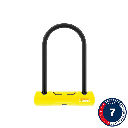 Abus 402 U-Lock Key 150x160mm 5.9''x6.3'' Thickness in mm: 10mm Yellow Mini
