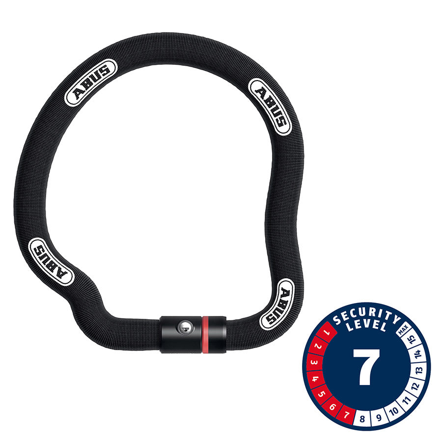 Abus 6206K/110 Goose Lock - 110cm. Keyed Black