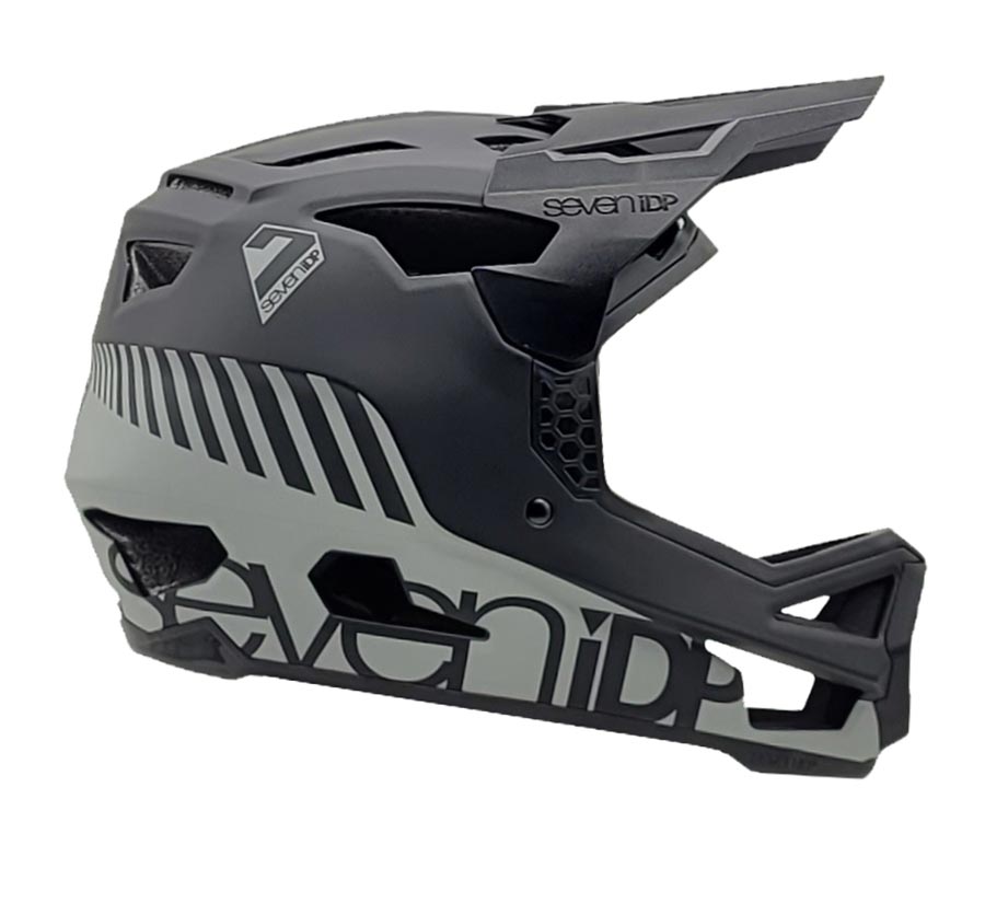 7iDP Project 23 Fiber Glass Full Face Helmet Graphite/Black S 55 - 56cm
