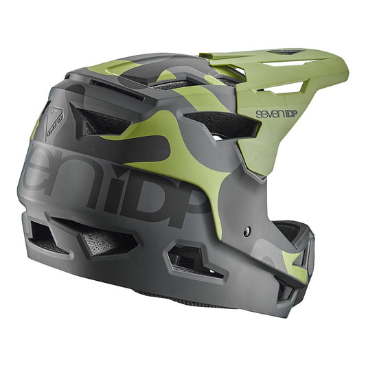 7iDP Project 23 ABS Full Face Helmet Army Camo L 59 - 60cm