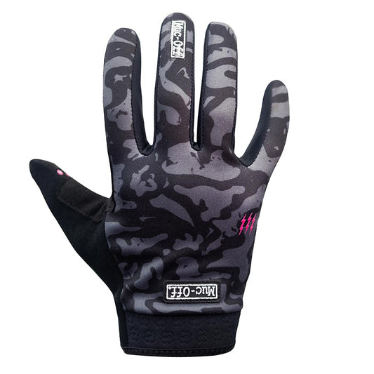 Muc-Off MTB Ride Full Finger Gloves Grey Camo XL Pair