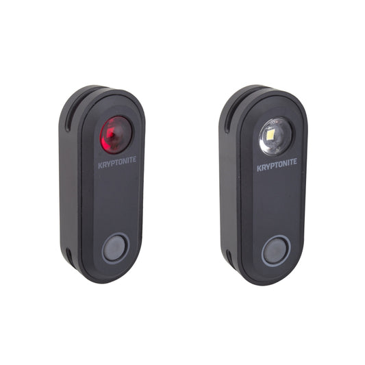 Kryptonite Avenue F-65/R-30 Light Set Black